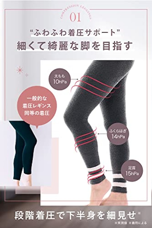 チャーメイクボディ 着圧レギンス 2