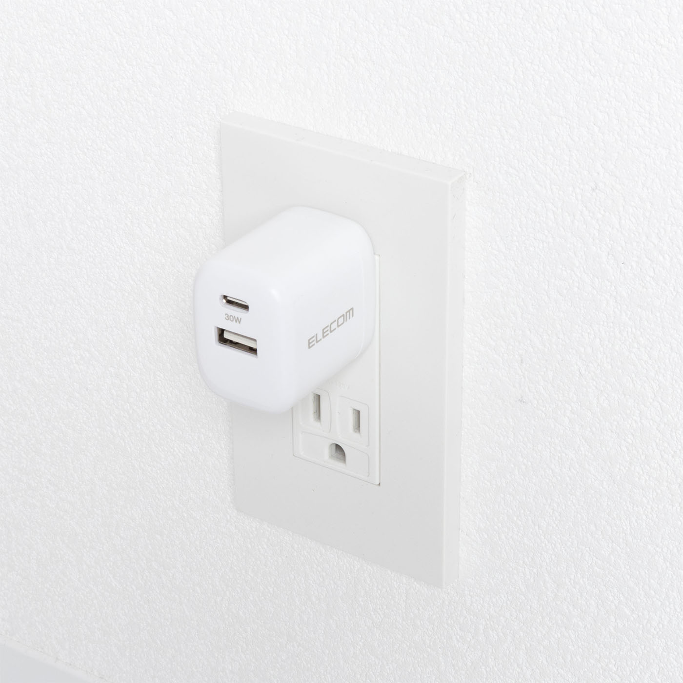 USB Power Delivery 30W AC充電器(A×1/C×1) 5