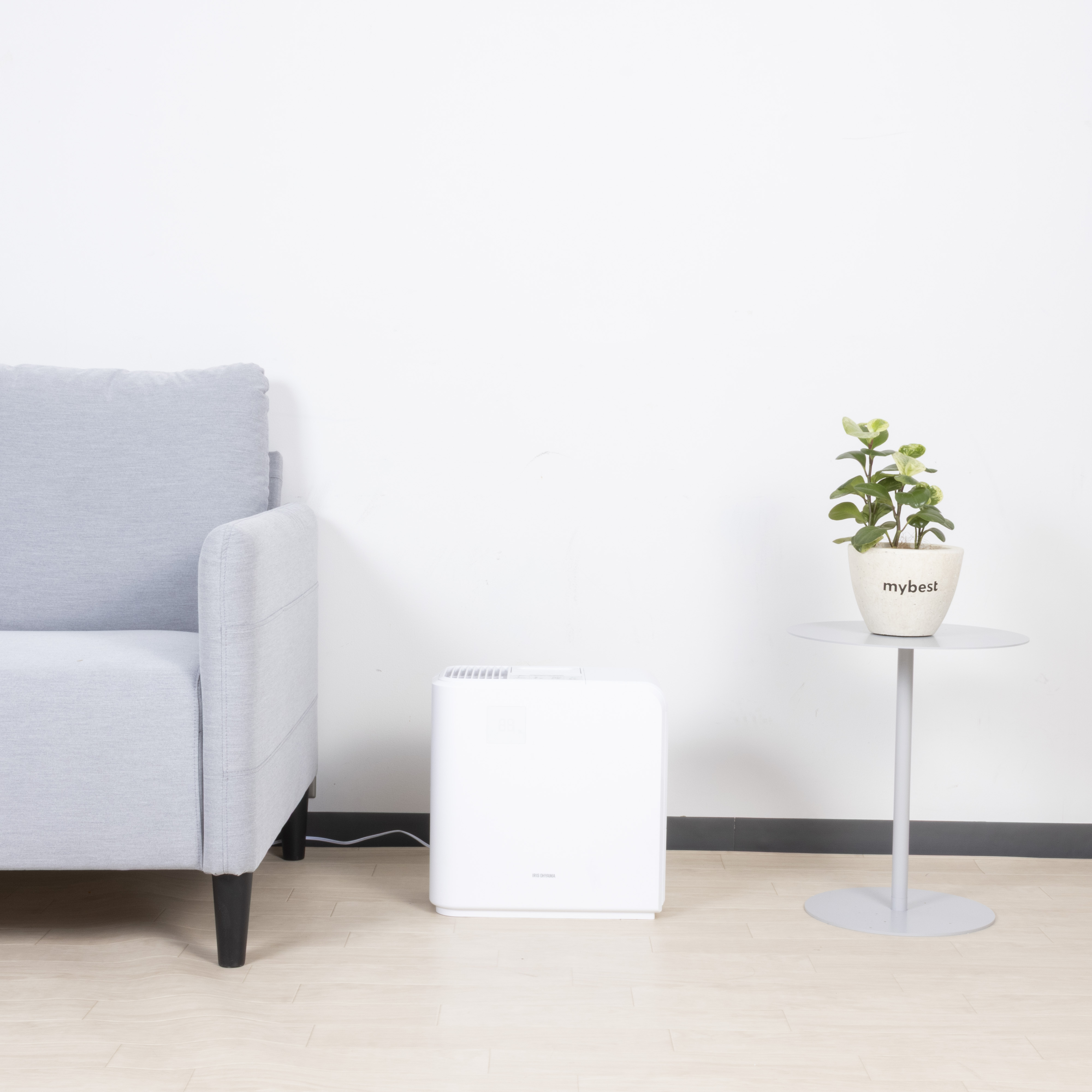 アイリスオーヤマ アイリスプラザ 加湿器 ハイブリッド式 HVH-500R1-W