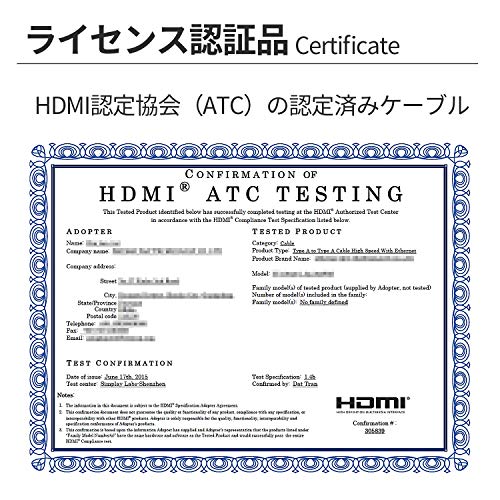 HDMIケーブル 4