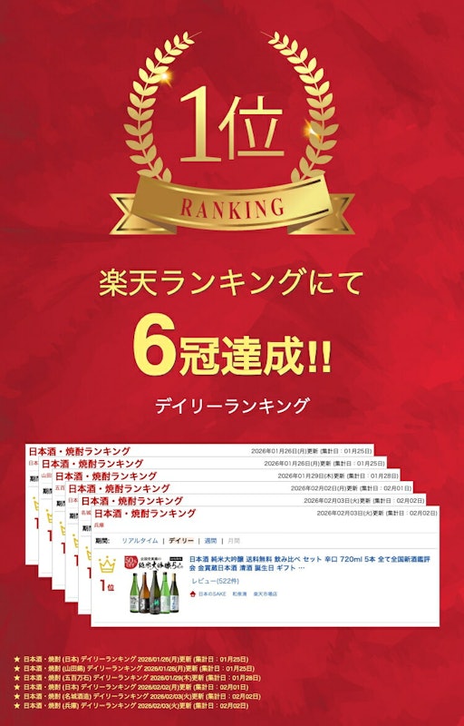 純米大吟醸 飲み比べセット 2
