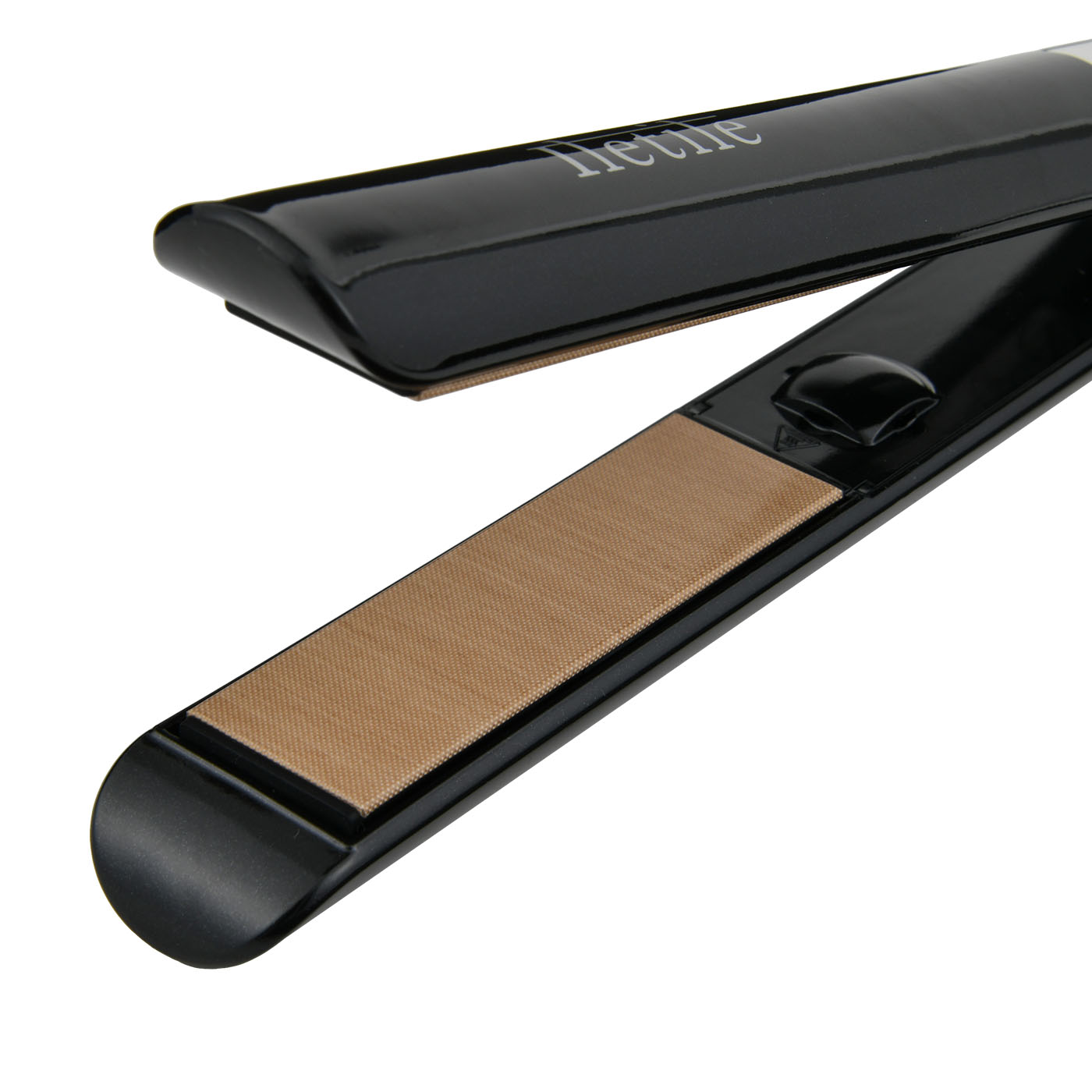 iletile ストレートヘアアイロン ホワイト キュアゴールドヘアアイロン キュアゴールドストレートアイロン【ノーマル】【ミニ】