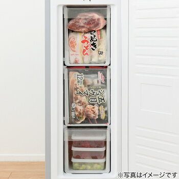 直冷式スリム冷凍庫 4