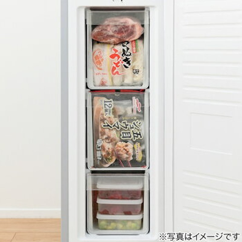 直冷式スリム冷凍庫 4