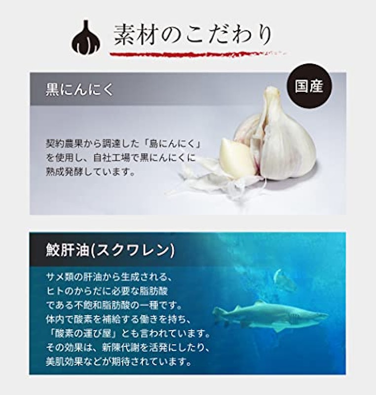 熟成黒にんにくサプリメント 6
