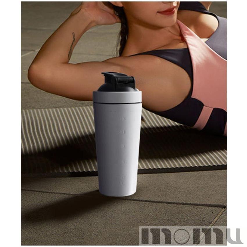 マイプロテイン プラスチック シェイカー - クリア/ブラック | Myprotein プレミアム電気プロテインシェイカーボトル プロテインシェイカーUSB充電式 ジムフィットネスカップ アイソレートダイエット スポーツ