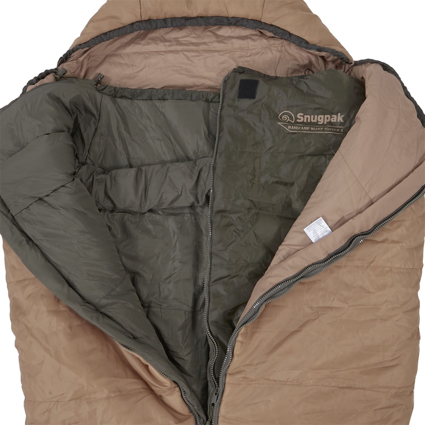 Snugpak ベースキャンプ スリープシステム マミー センタージップを