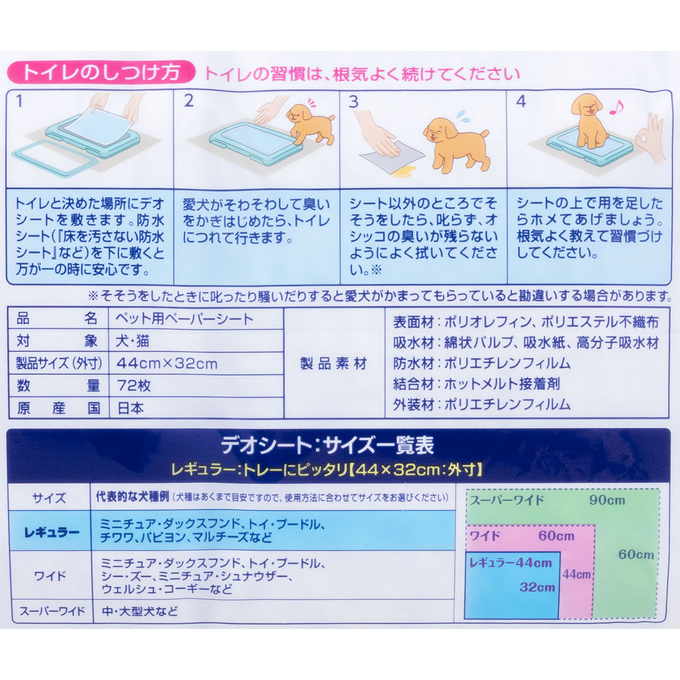 しっかり超吸収 無香消臭タイプ 4