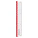 ソニック ナノピタ 直線定規 15cm リバーシブル 1