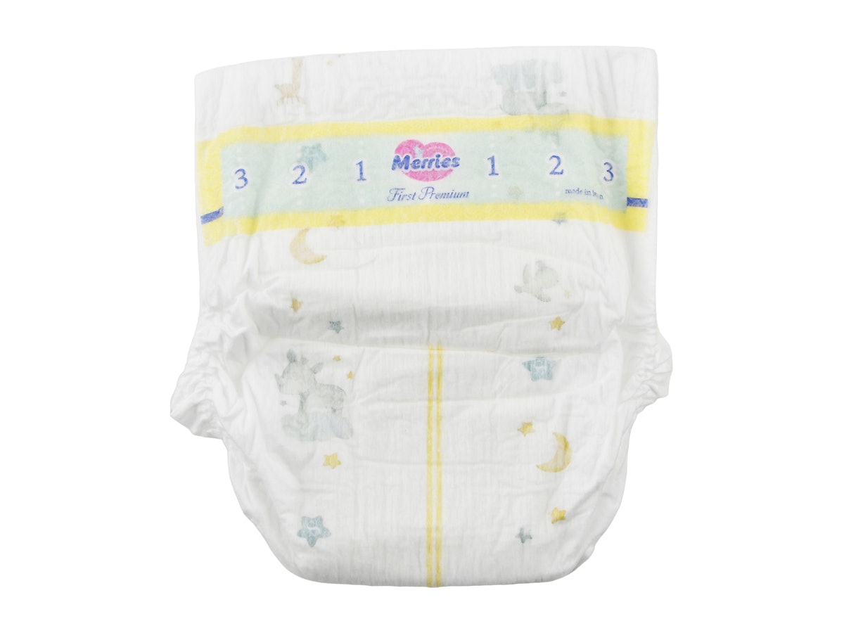 おむつ奴隷 メリーズ 新生児おむつ みっともなく