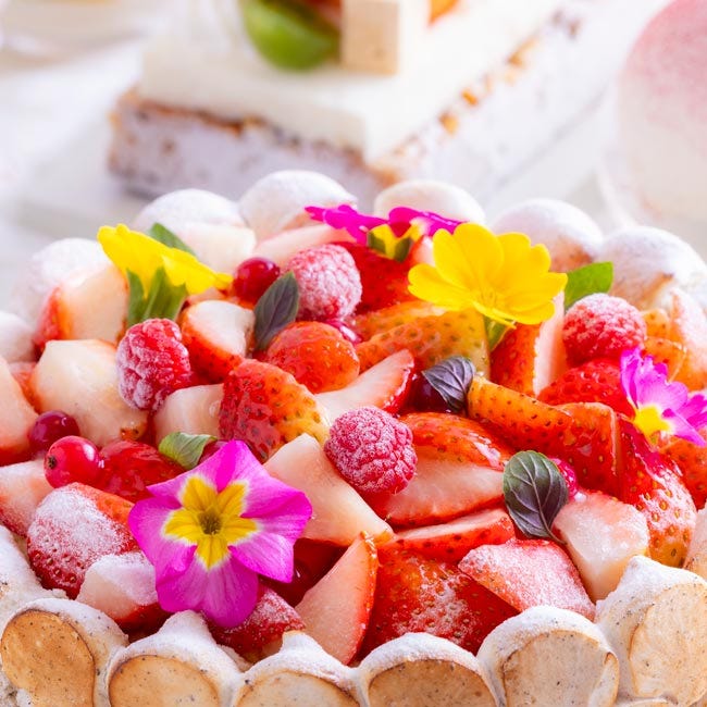 ヒルトン大阪 Folk Kitchen ストロベリースイーツビュッフェ ～ Strawberry in Pink 2