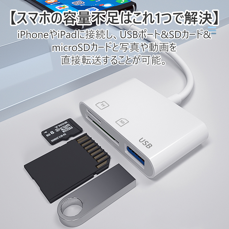3in1SDカードリーダー 7