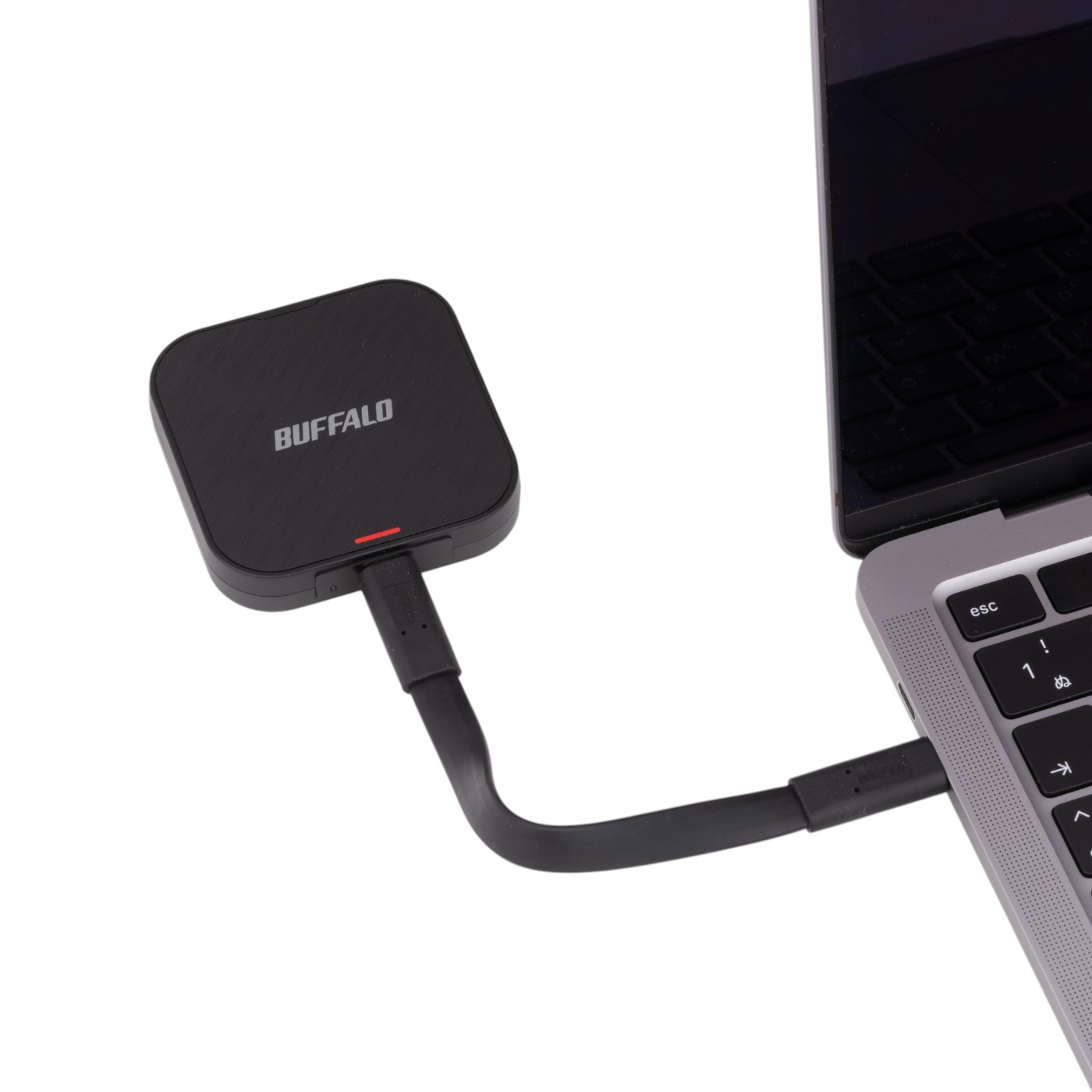 バッファロー ポータブルSSD SSD-PMS1.0U3-BAを検証レビュー！外付け