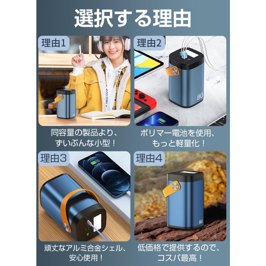 モバイルバッテリー 4