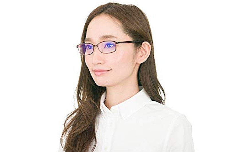 スクエア型PCメガネ 7