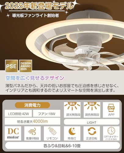 シーリングファンライト 2