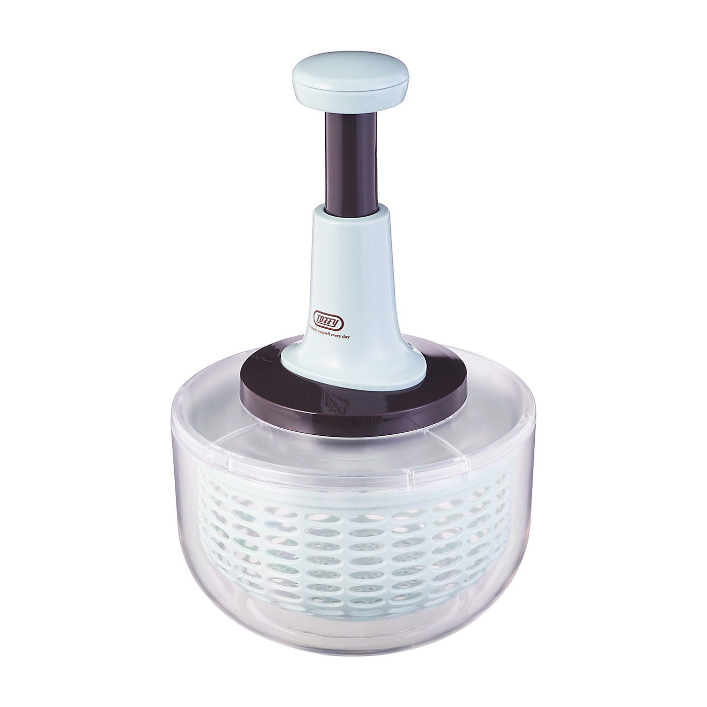 ラドンナ Toffy プッシュサラダスピナー&スライサーセット K-HC10を