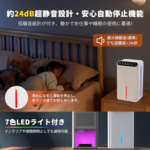*強力除湿★ 除湿機 ペルチェ式 1000ml 静音 自動停止機能 省エネ 小型 強力除湿☆ 除湿機 ペルチェ式 1000ml 静音 自動停止機能 省エネ 小型