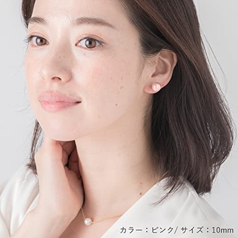 コットンパールピアス 6