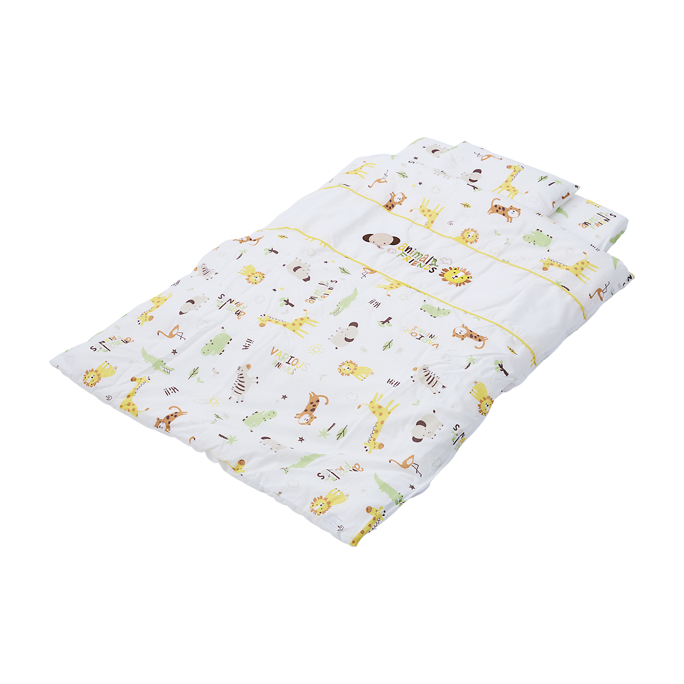 西松屋 ミニベビー布団セット 動物柄 ベビー布団 ミニベビー布団8点