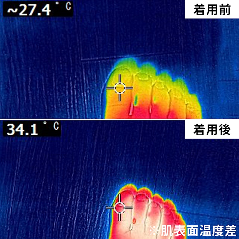 ココピタ あったか実感 クルー丈 6