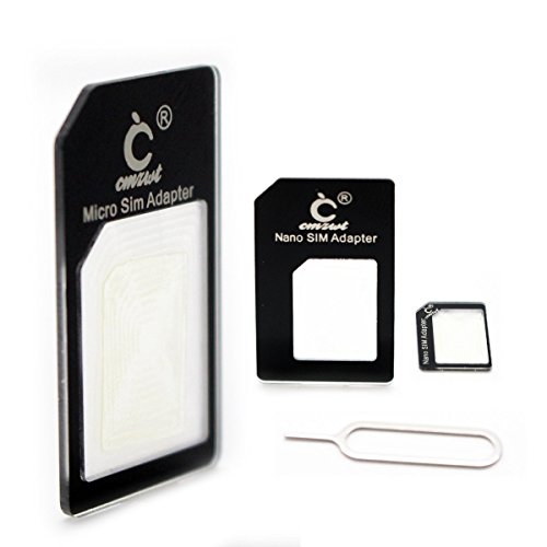 落下防止機能付Nano SIM MicroSIM 変換アダプター 4点セット 1