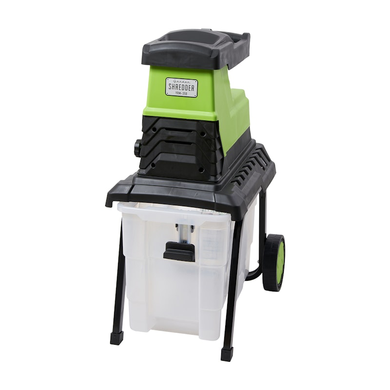 山善 園芸用電動粉砕機 ローラーミルガーデンシュレッダー YRM-35Bを 山善 園芸用電動粉砕機 ローラーミルガーデンシュレッダー YRM-35Bを