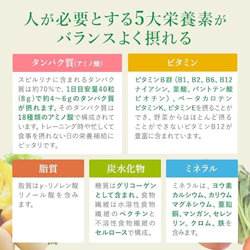 SGF強化スピルリナ 6