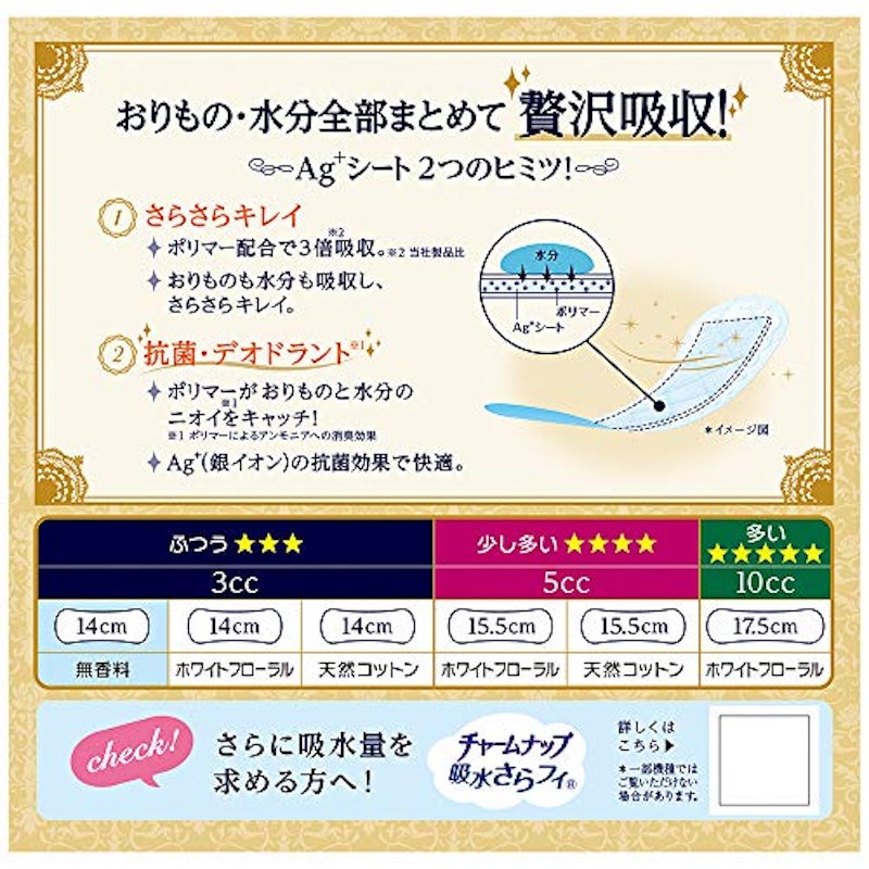 kiyora 贅沢吸収 Ag無香料 2