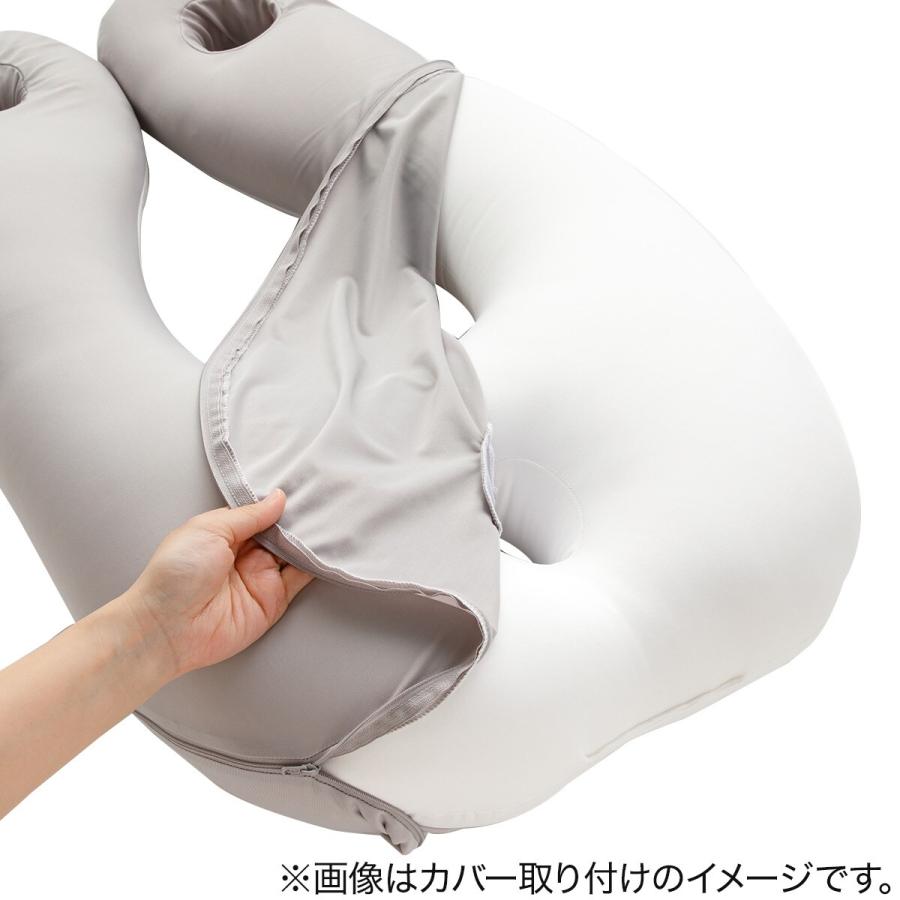 上半身を包み込むまくら 4