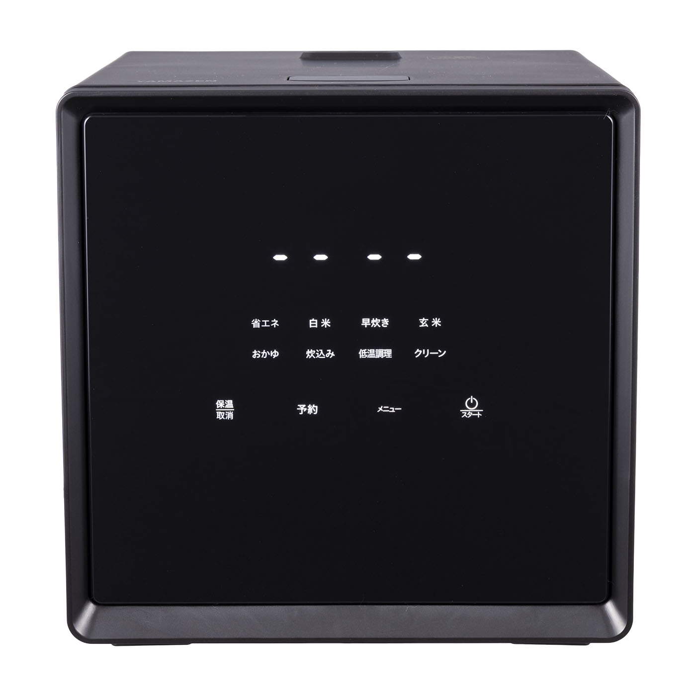 YAMAZEN 炊飯器 YJS-CM072(B) ブラック キューブ型マイコンジャー炊飯器 YJS-CM072 - YouTube