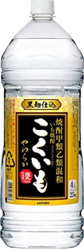 焼酎甲類乙類混和いも焼酎 こくいもやわらか 1