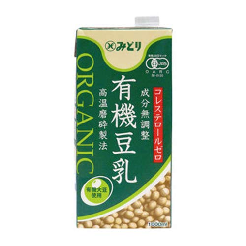 有機豆乳 成分無調整 1