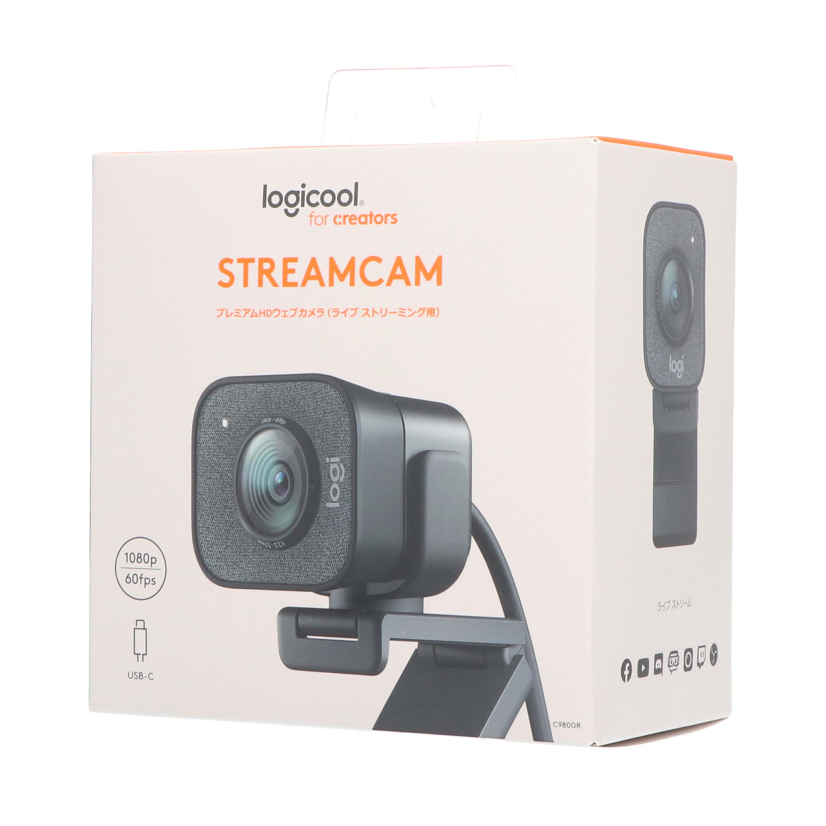 その他 Logicool C980GR STREAMCAM ヨドバシ.com - ロジクール Logicool STREAM CAM（ストリーム