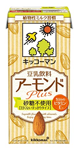 豆乳飲料 アーモンドPlus 砂糖不使用  1