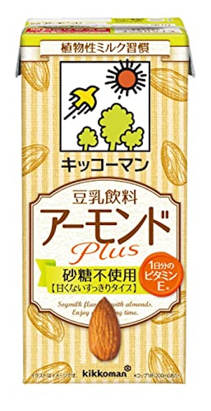 豆乳飲料 アーモンドPlus 砂糖不使用 1