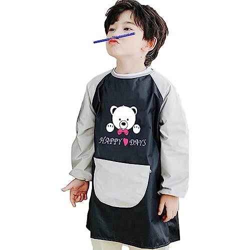 幼児用ペイントスモックエプロン 7