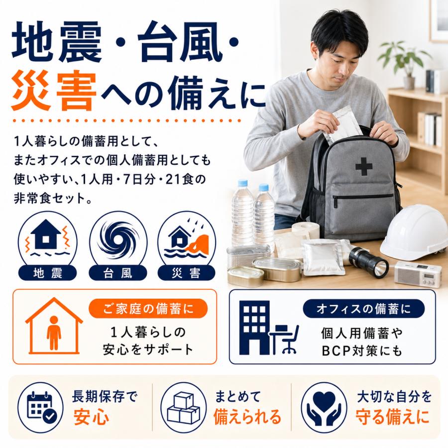 非常食セット 1人用 7日分 6