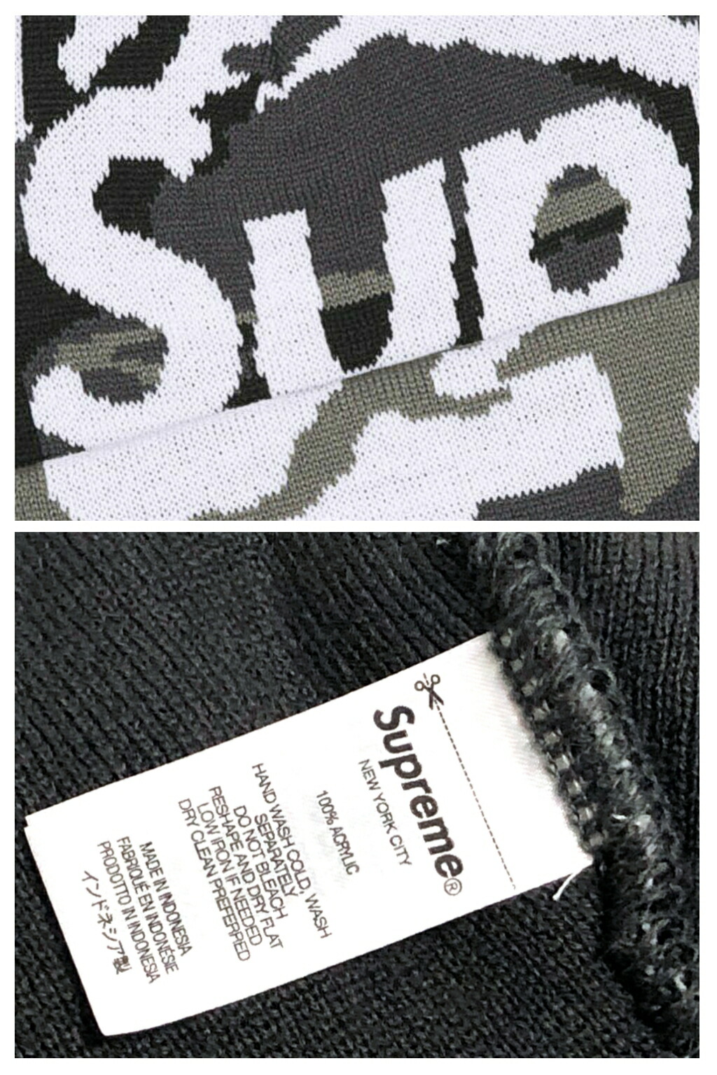 Camo Big Logo Beanie 3