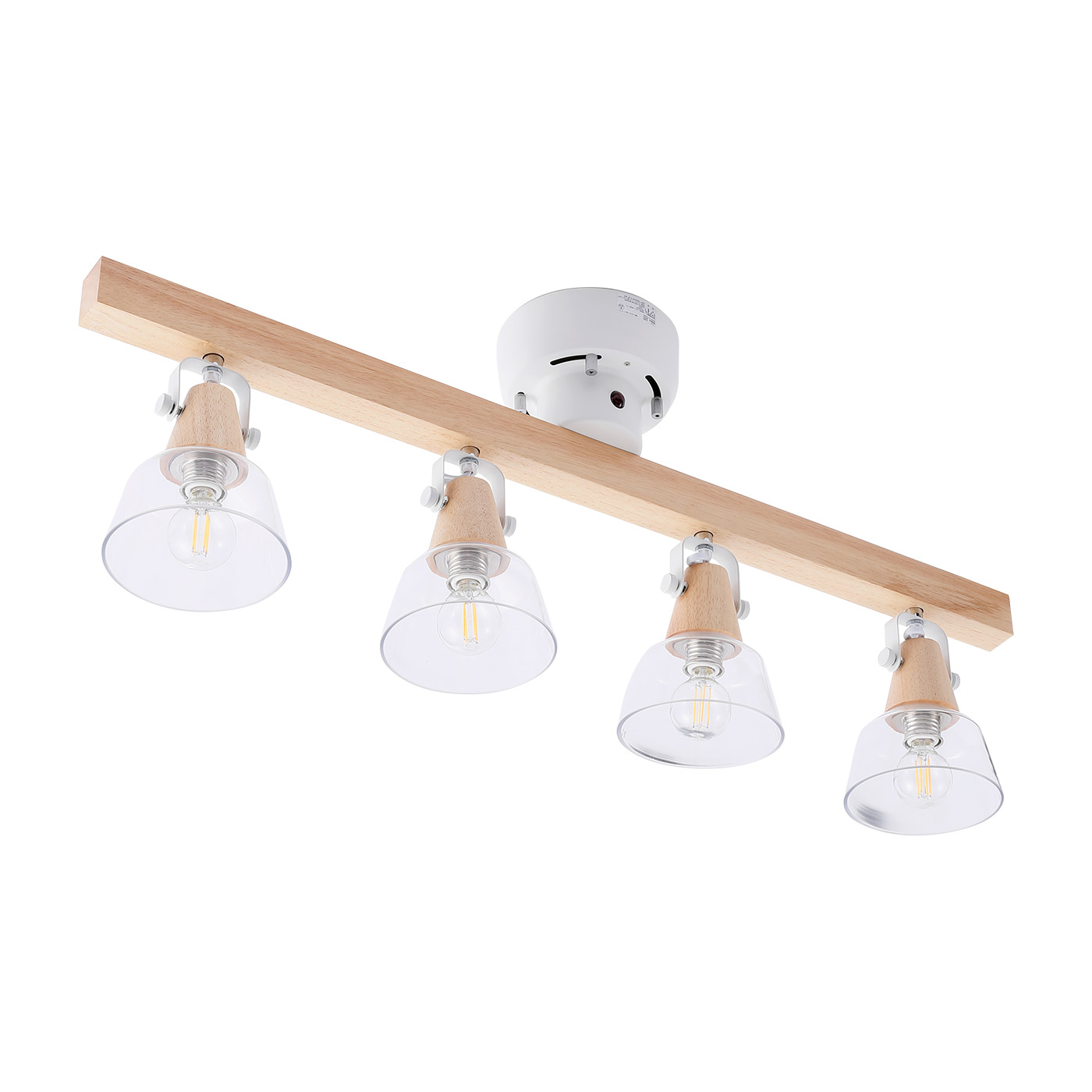 無印良品システムライト　スポットライト小４個　ライティングレールセット 無印 システムライト スポットライト×4個セット 無印良品システム