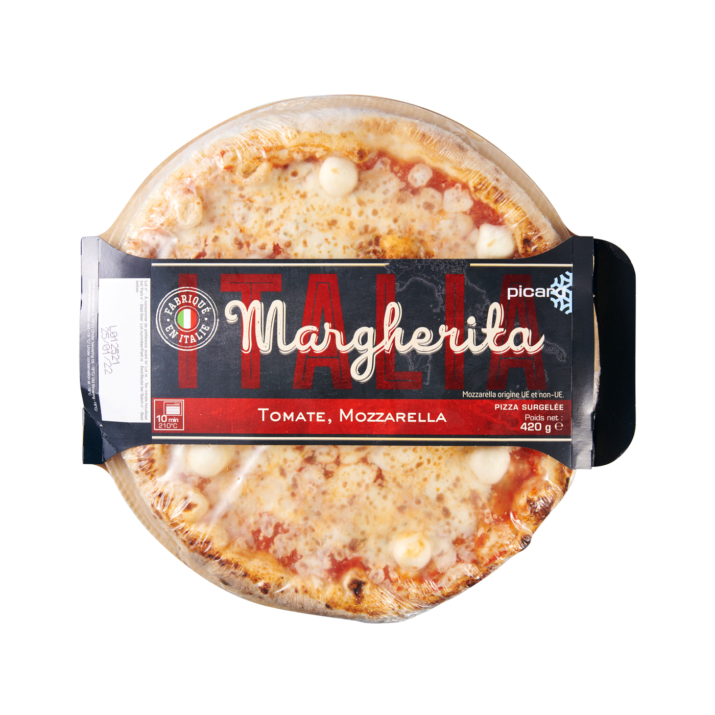 マルゲリータピッツァ イタリア産生ハム付き