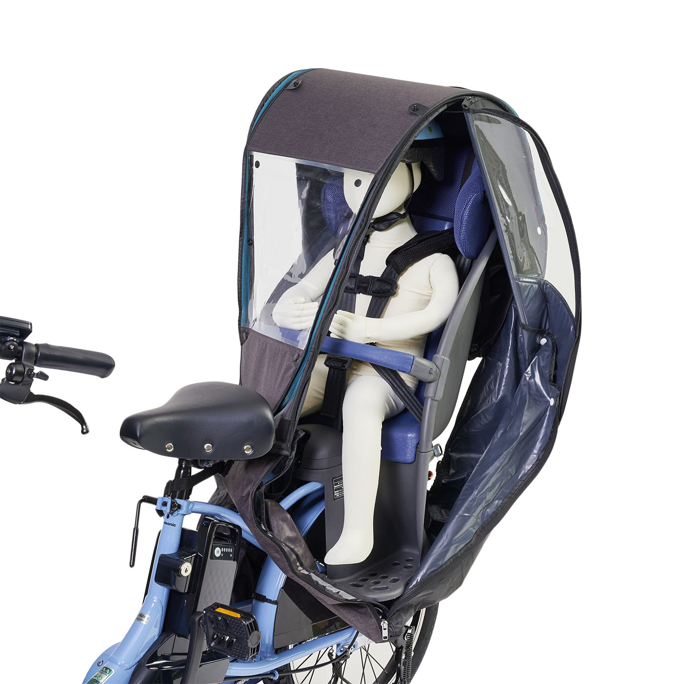 大久保製作所 socca チャイルドシートレインカバー 後ろ用 D-5RESA4.0を検証レビュー！自転車用チャイルドシートカバーの選び方も紹介 4