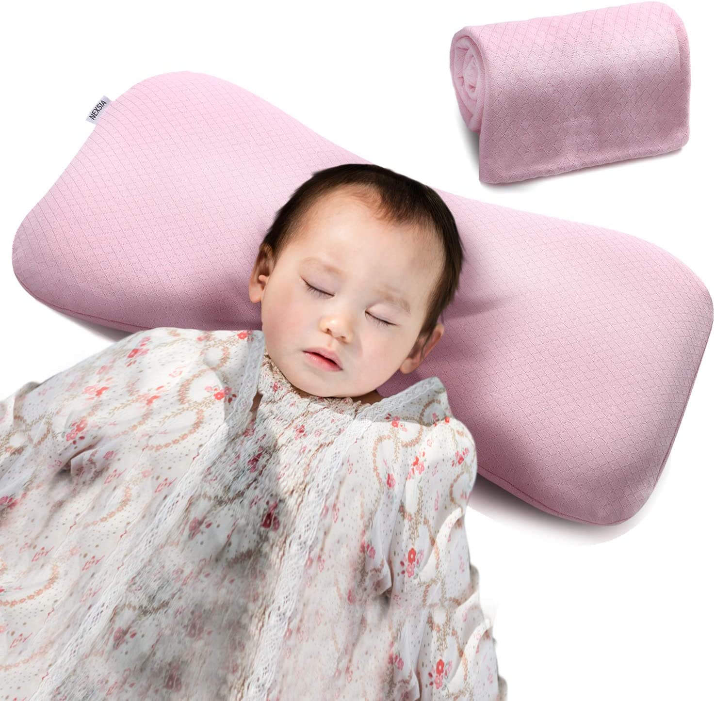 3D型 ベビー　枕　イエロー　絶壁　防止　矯正　ピロー　赤ちゃん　頭