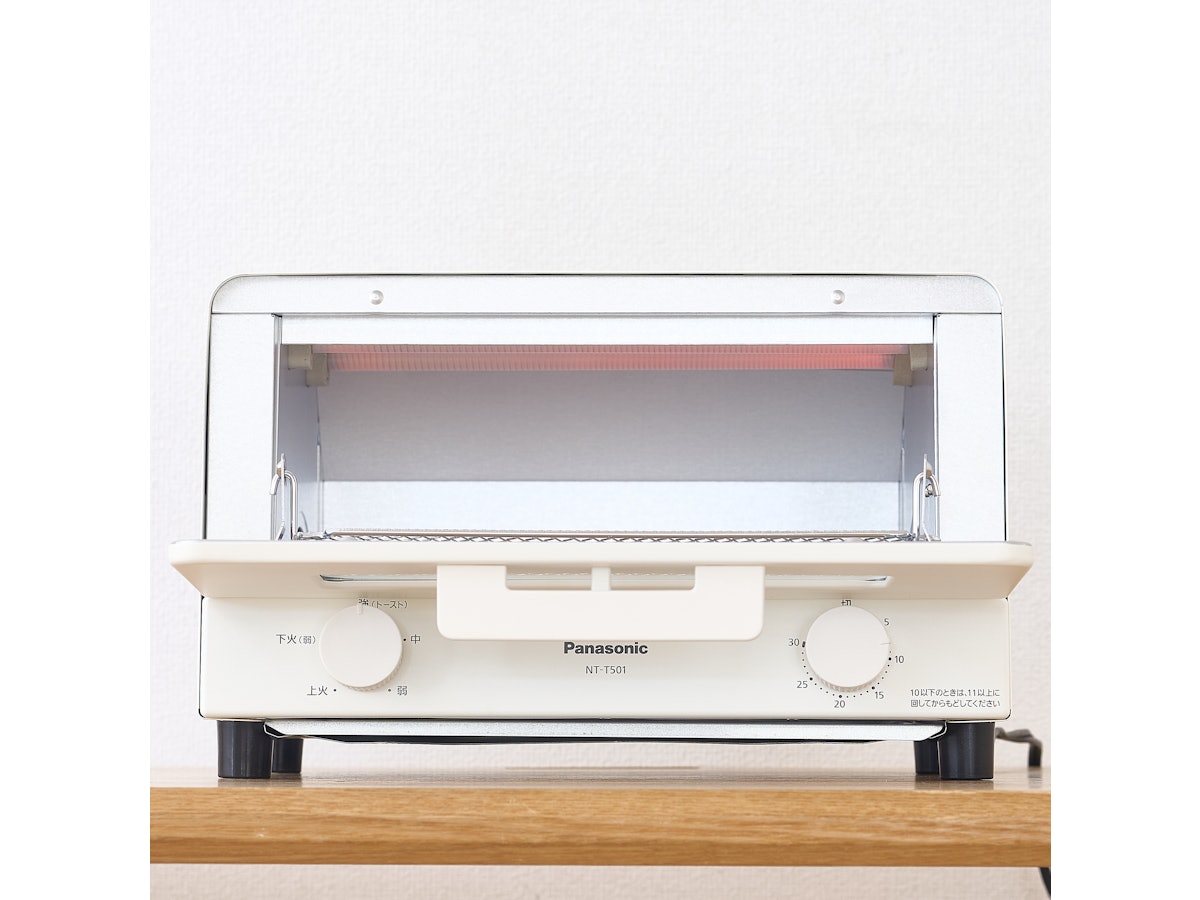 パナソニック オーブントースター NT-T501をレビュー!クチコミ パナソニック オーブントースター NT-T501をレビュー!クチコミ