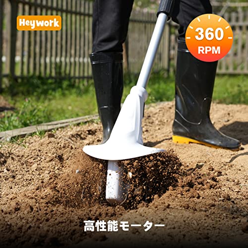 20Vコードレスティラー耕運機 4