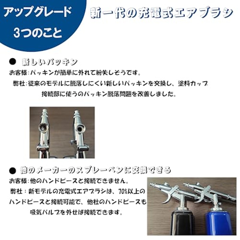 充電式エアブラシ 3