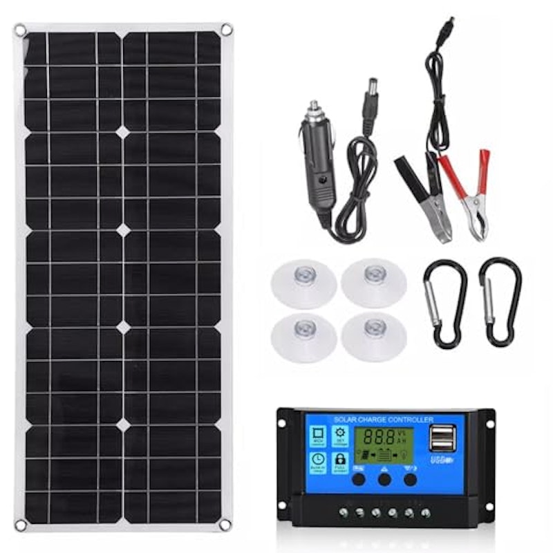 30W 18V セミフレキシブルソーラーパネル 1