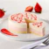 花福堂 博多まっかな苺のパフェチーズケーキ 1