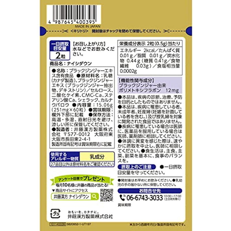 ナイシダウン 2