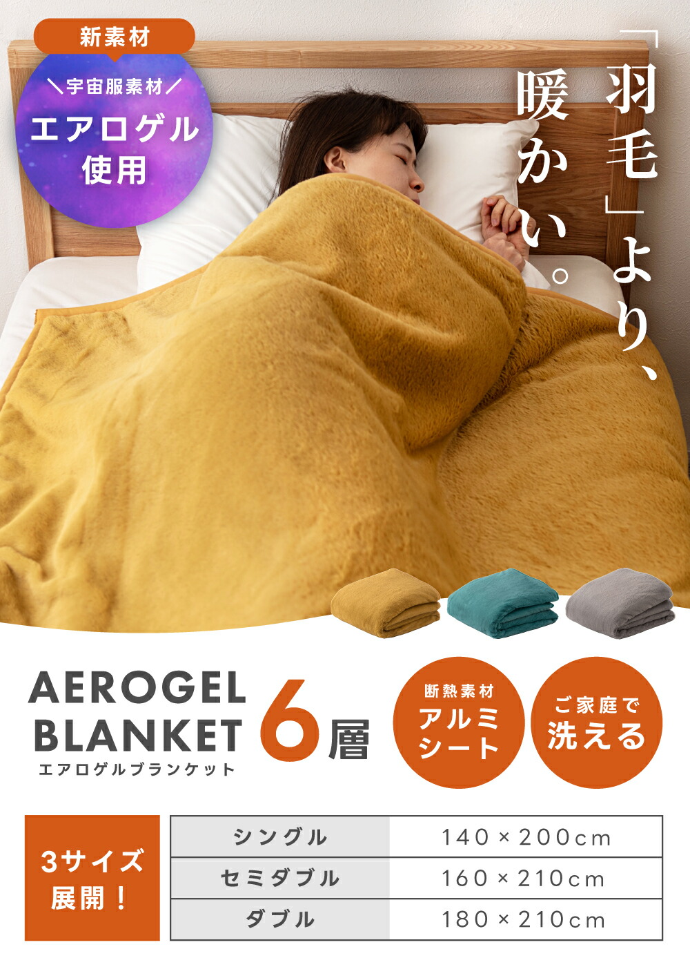 エアロゲル ブランケット 2